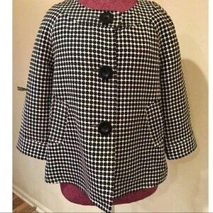 Max Studio blazer M polkadot jacket with pockets
